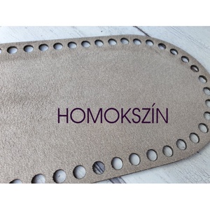 Horgolható táska alap - Velvet textilbőr - kellékek & szerszámok - szerszámok, eszközök - eszköz kötéshez, horgoláshoz - Meska.hu