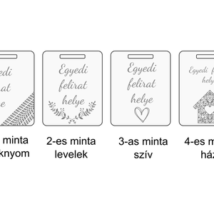 Kulcstartó egyedi gravírozással - táska & tok - kulcstartó & táskadísz - kulcstartó - Meska.hu