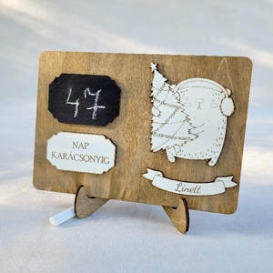 Karácsonyi visszaszámláló - karácsony - adventi díszek - adventi naptár - Meska.hu