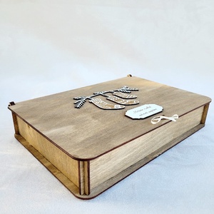 Adventi naptár - fa dobozban - karácsony - adventi díszek - adventi naptár - Meska.hu