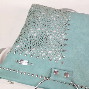 Floralbag női táska - Moxie Bloom - mentazöld - esküvő - kiegészítők - táska - Meska.hu