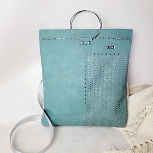 Floralbag női táska - Lumina Vee - mentazöld - esküvő - kiegészítők - táska - Meska.hu
