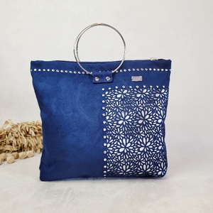 Floralbag Moxie Bloom - kék - Meska.hu