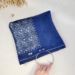 Floralbag Moxie Bloom - kék - esküvő - kiegészítők - táska - Meska.hu