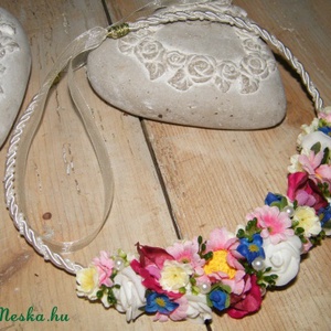 Menyasszonyi vagy koszorúslány fejdísz -  - Meska.hu