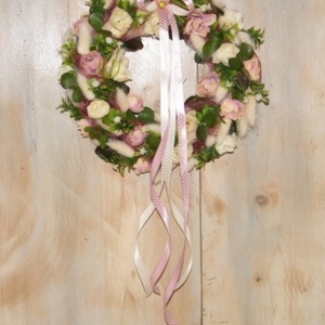 Romantikus ajtódísz - Meska.hu