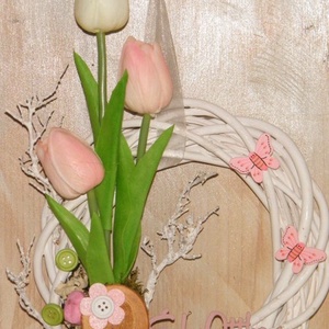 Tulipános kopogtató -  - Meska.hu