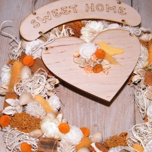 Szíves ajtódísz -  - Meska.hu