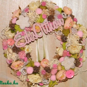 Édes otthon ajtódísz -  - Meska.hu