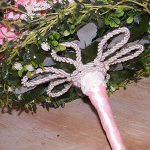 Csipkerózsa menyasszonyi csokor -  - Meska.hu