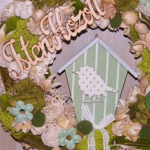 Rusztikus, vintázs ajtódísz -  - Meska.hu