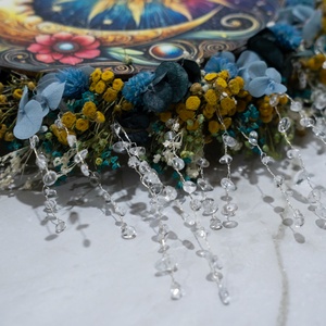 Nap�Hold Harmónia � kristályfényes ajtódísz - otthon & életmód - dekoráció - ajtó- és ablak dekoráció - ajtódísz & kopogtató - Meska.hu