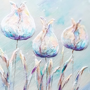 Tulipános fotóalbum 30x33 cm - esküvő - emlék & ajándék - album & fotóalbum - Meska.hu