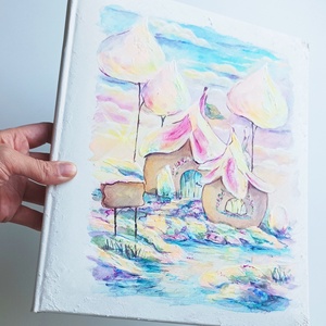 Névre szóló házikós fotóalbum 25x30 cm - otthon & életmód - papír, írószer - album & fotóalbum - Meska.hu