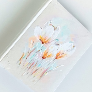 Liliomos fotóalbum 13x18 cm-es fotóknak - esküvő - emlék & ajándék - album & fotóalbum - Meska.hu