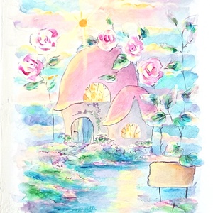 Névre szóló házikós fotóalbum 25x30 cm, Otthon & Életmód, Papír, írószer, Album & Fotóalbum, Könyvkötés, MESKA