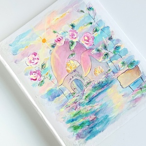 Névre szóló házikós fotóalbum 25x30 cm - otthon & életmód - papír, írószer - album & fotóalbum - Meska.hu