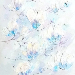 Magnóliás fotóalbum 30x33 cm - esküvő - emlék & ajándék - album & fotóalbum - Meska.hu