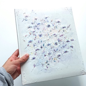 Virágos fotóalbum - esküvő - emlék & ajándék - album & fotóalbum - Meska.hu