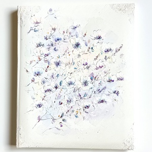 Virágos fotóalbum - esküvő - emlék & ajándék - album & fotóalbum - Meska.hu