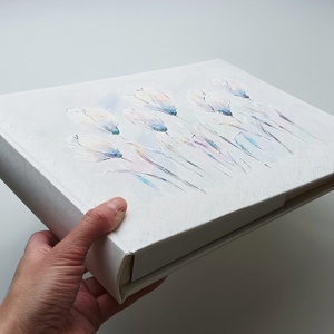 Fotóalbum liliomokkal 33x25 cm - otthon & életmód - papír, írószer - album & fotóalbum - Meska.hu
