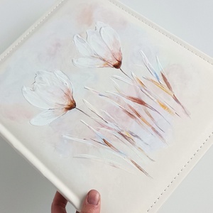 Fotóalbum 2 liliomos 25x30 cm - otthon & életmód - papír, írószer - album & fotóalbum - Meska.hu