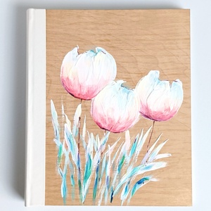 Fotóalbum tulipánokkal 25x30 cm - otthon & életmód - papír, írószer - album & fotóalbum - Meska.hu