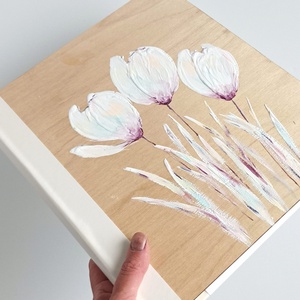 Fotóalbum liliomokkal 25x30 cm - otthon & életmód - papír, írószer - album & fotóalbum - Meska.hu