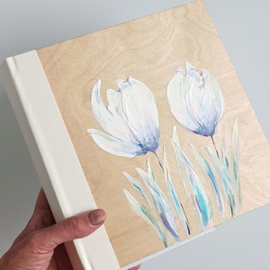 Fotóalbum liliomokkal 10x15-ös fotóknak - otthon & életmód - papír, írószer - album & fotóalbum - Meska.hu