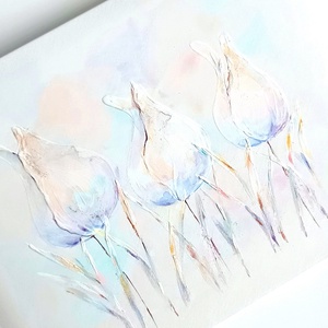 Fotóalbum tulipánokkal 33x25 cm - otthon & életmód - papír, írószer - album & fotóalbum - Meska.hu