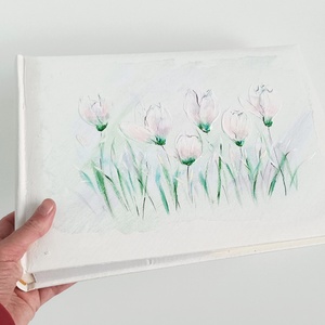 Fotóalbum liliomokkal 33x25 cm - otthon & életmód - papír, írószer - album & fotóalbum - Meska.hu