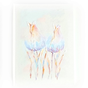 Tulipános fotóalbum 13x18 cm-es fotóknak - Meska.hu