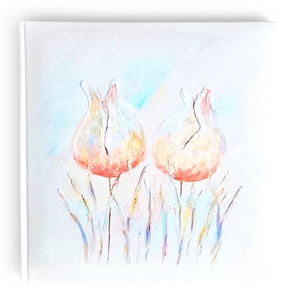 Fotóalbum tulipánokkal 25x25 cm, Otthon & Életmód, Papír, írószer, Album & Fotóalbum, Könyvkötés, MESKA