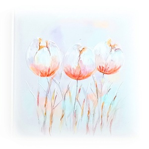 Fotóalbum tulipánokkal 25x25 cm, Otthon & Életmód, Papír, írószer, Album & Fotóalbum, Könyvkötés, MESKA