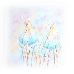 Fotóalbum tulipánokkal 25x25 cm, Otthon & Életmód, Papír, írószer, Album & Fotóalbum, Könyvkötés, MESKA