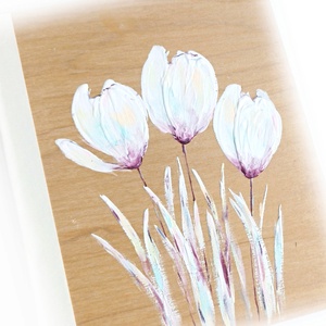 Fotóalbum liliomokkal 25x30 cm, Otthon & Életmód, Papír, írószer, Album & Fotóalbum, Könyvkötés, MESKA