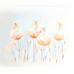 Fotóalbum tulipánokkal 33x25 cm, Otthon & Életmód, Papír, írószer, Album & Fotóalbum, Könyvkötés, MESKA