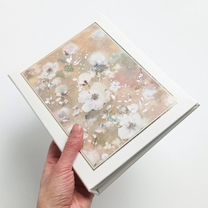 Fotóalbum hernyóselyemmel 15x21 cm-es fotóknak - esküvő - emlék & ajándék - album & fotóalbum - Meska.hu