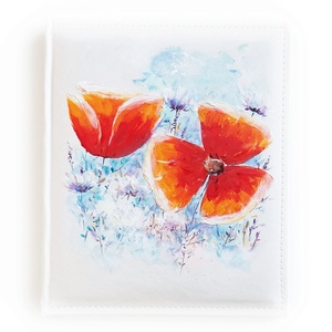 Fotóalbum pipacsos 25x30 cm, Otthon & Életmód, Papír, írószer, Album & Fotóalbum, Könyvkötés, MESKA