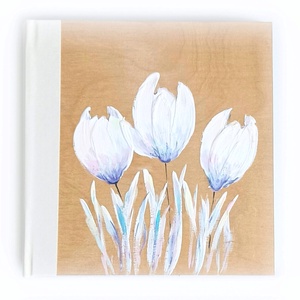 Fotóalbum liliomokkal 10x15-ös fotóknak, Otthon & Életmód, Papír írószer, Album & Fotóalbum, Könyvkötés, MESKA