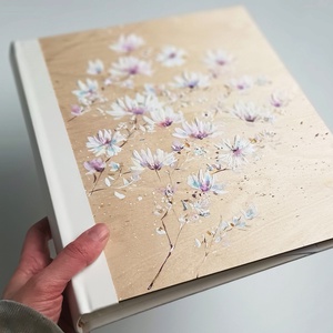 Fotóalbum vadvirágokkal 25x30 cm - otthon & életmód - papír, írószer - album & fotóalbum - Meska.hu