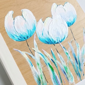 Fotóalbum tulipánokkal 25x30 cm - otthon & életmód - papír, írószer - album & fotóalbum - Meska.hu