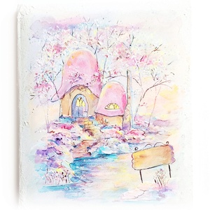 Névre szóló Elvarázsolt erdő fotóalbum 25x30 cm - otthon & életmód - papír, írószer - album & fotóalbum - Meska.hu