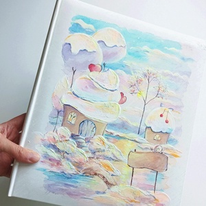 Névre szóló házikós fotóalbum 25x30 cm - otthon & életmód - papír, írószer - album & fotóalbum - Meska.hu