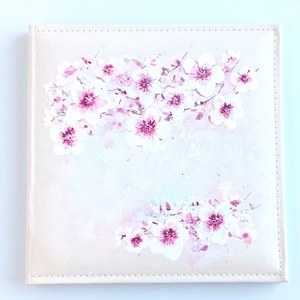 Cseresznyevirágos fotóalbum (26 x 26 cm), Esküvő, Emlék & Ajándék, Album & Fotóalbum, , MESKA