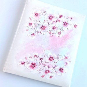 Cseresznyevirágos fotóalbum - esküvő - emlék & ajándék - album & fotóalbum - Meska.hu