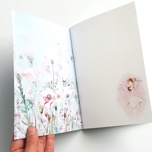 Balerinás füzet - otthon & életmód - papír, írószer - jegyzetfüzet & napló - Meska.hu