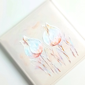 Tulipános fotóalbum (26 x 26 cm) - esküvő - emlék & ajándék - album & fotóalbum - Meska.hu