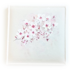 Sakura fotóalbum (26 x 26 cm) - esküvő - emlék & ajándék - album & fotóalbum - Meska.hu
