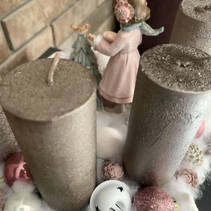Adventi asztaldísz madarat etető lánykával - karácsony - adventi díszek - adventi asztaldísz - Meska.hu Adventi asztaldísz madarat etető lánykával - karácsony - adventi díszek - adventi asztaldísz - Meska.hu